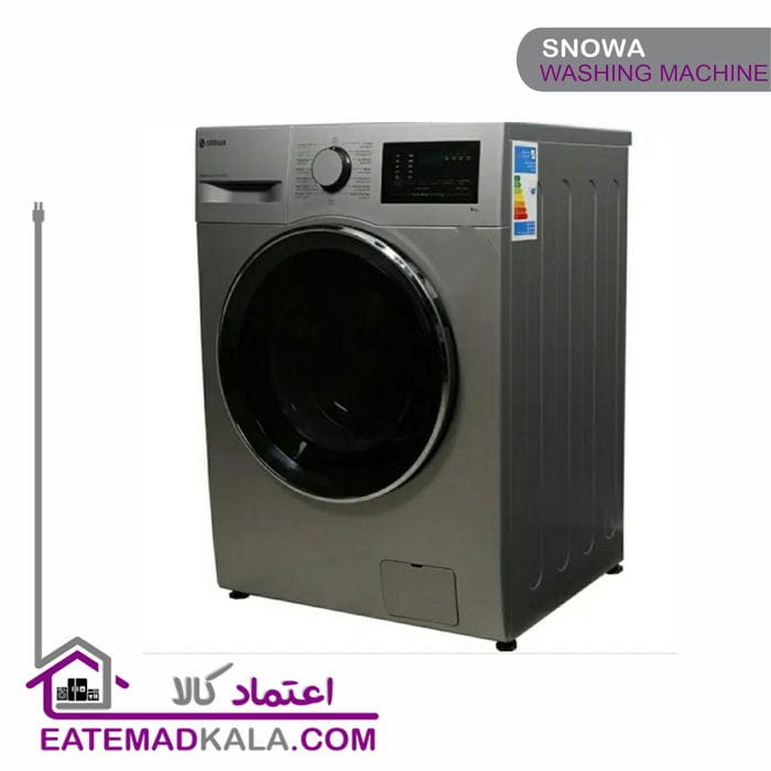 ماشین لباسشویی 8 کیلویی اسنوا مدل SWM-82227